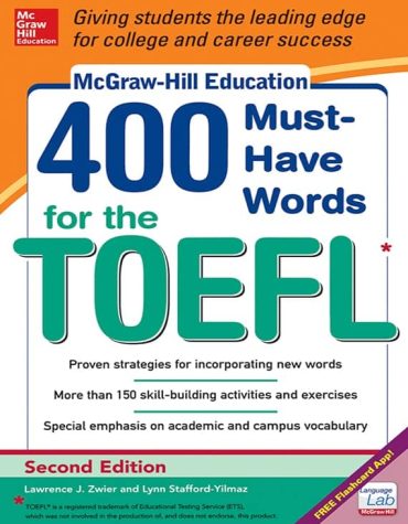 کتاب آموزش زبان 400 Must-Have Words for The TOEFL