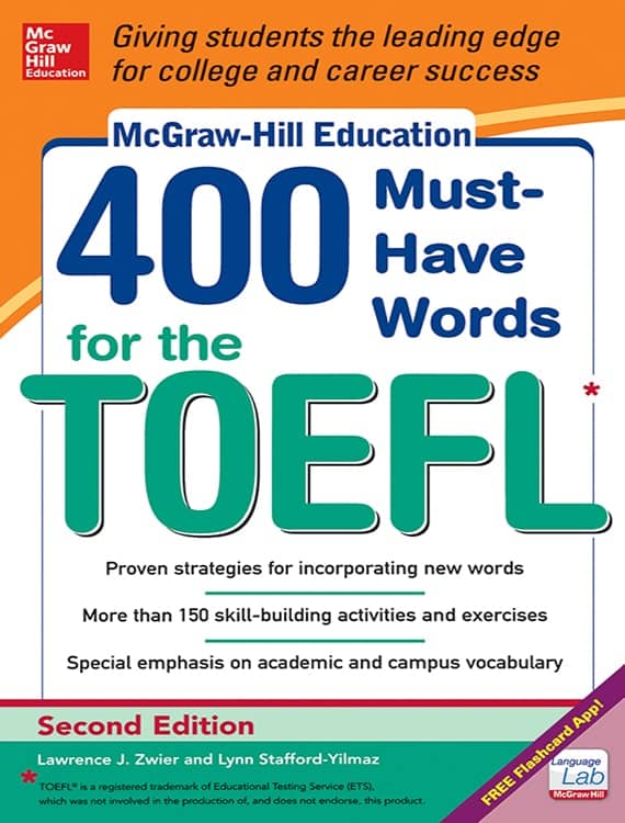 کتاب آموزش زبان 400 Must-Have Words for The TOEFL