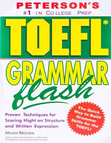 کتاب آموزش زبان TOEFL Grammar Flash
