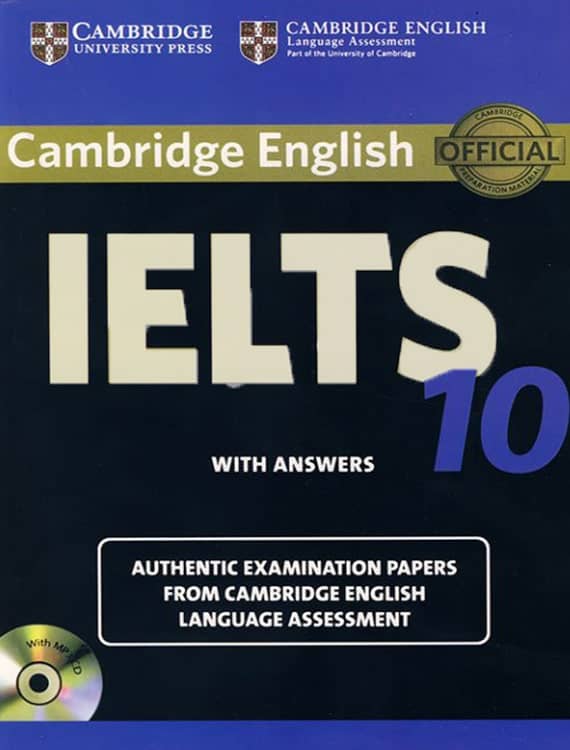 Cambridge English IELTS 10 book