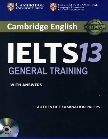 Cambridge English IELTS 13 General Training book