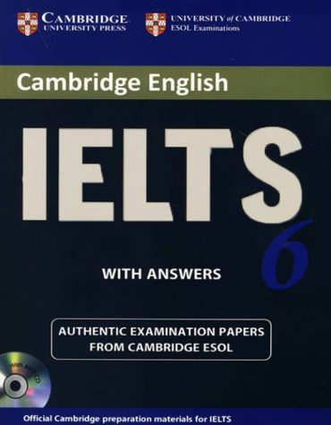 Cambridge English IELTS 6 book