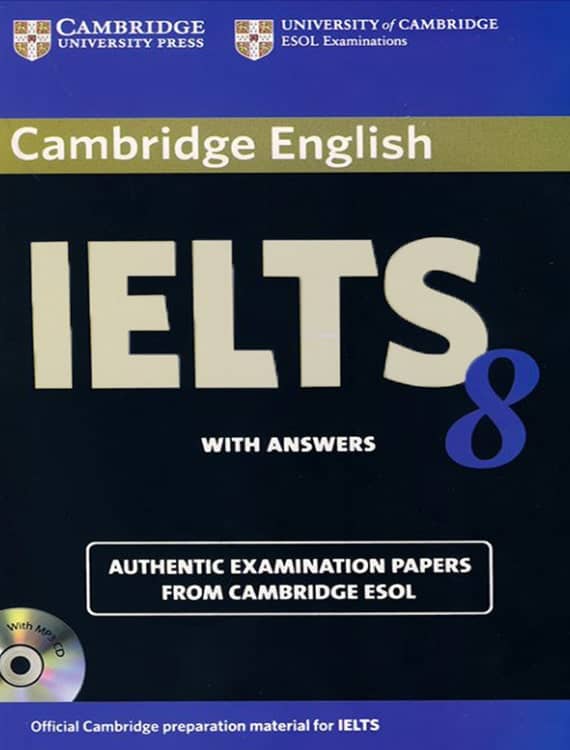Cambridge English IELTS 8 book