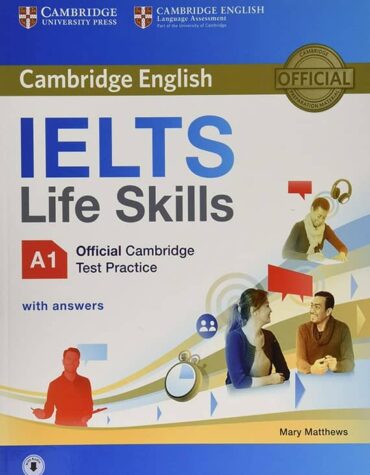 کتاب زبان کمبریج انگلیش آیلتس لایف اسکیل Cambridge English IELTS life skill A1
