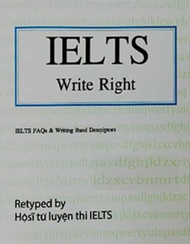 IELTS Write Right book