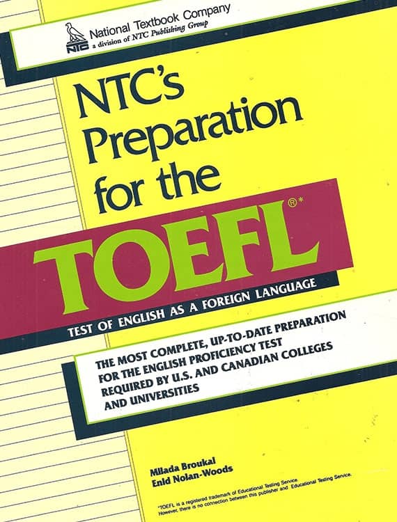 NTC’s Preparation for the TOEFL book