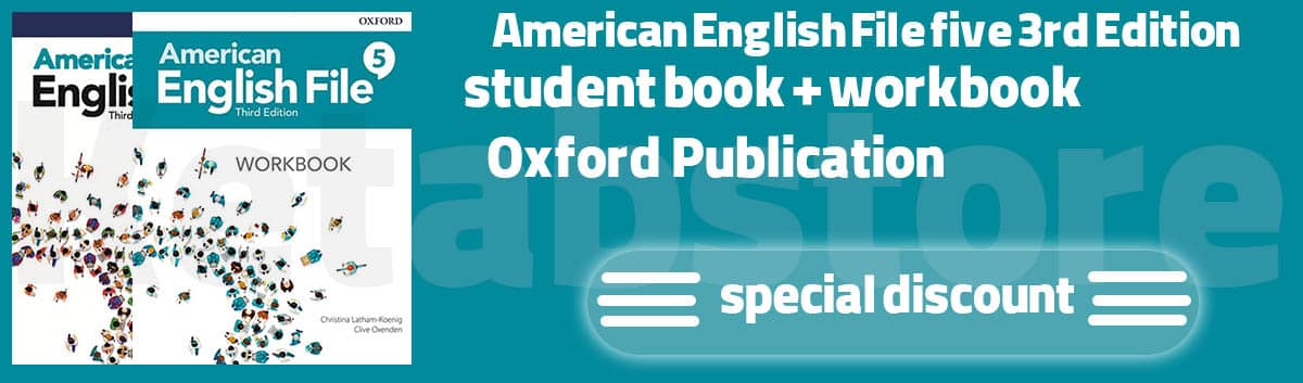 کتاب زبان American English File 5