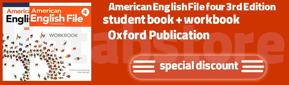 کتاب زبان American English File 4