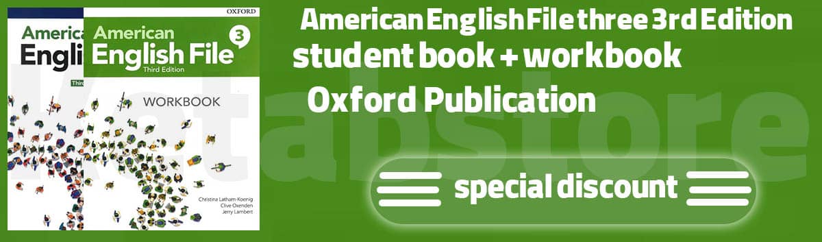 کتاب زبان American English File 3