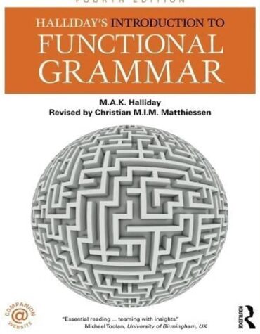Halliday’s Introduction to Functional Grammar book