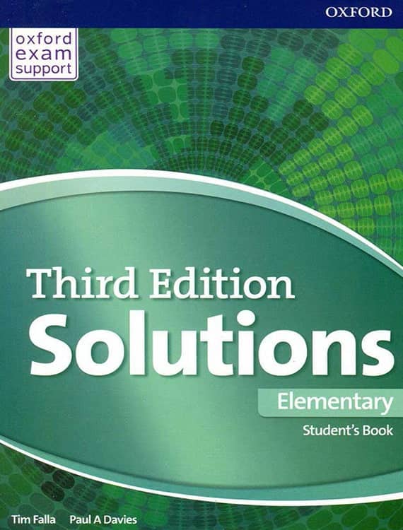 کتاب زبان Solutions Elementary