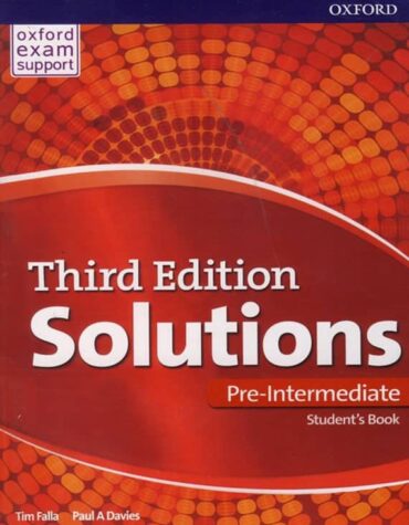 کتاب زبان Solutions Pre-Intermediate