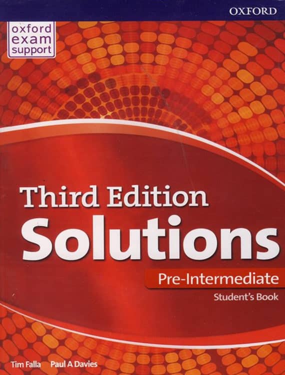 کتاب زبان Solutions Pre-Intermediate
