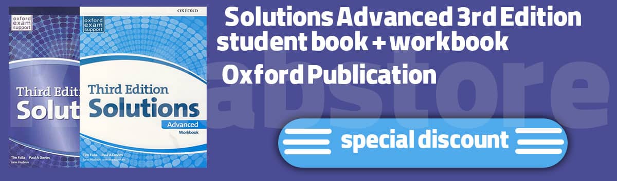 کتاب زبان Solutions Advanced