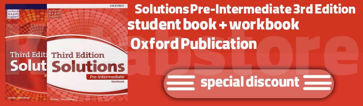 Solutions Pre-Intermediate 3rd Edition