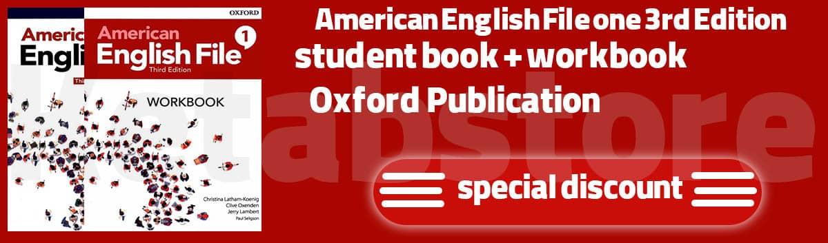 کتاب زبان American English File 1