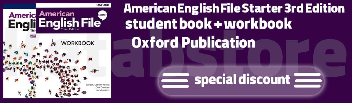 کتاب زبان American English File Starter
