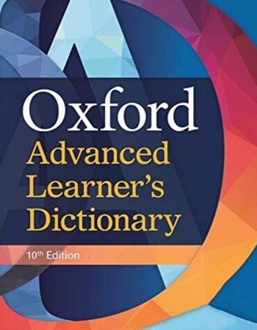 کتاب زبان آکسفورد ادونسد لرنرز دیکشنری Oxford Advanced Learner’s Dictionary
