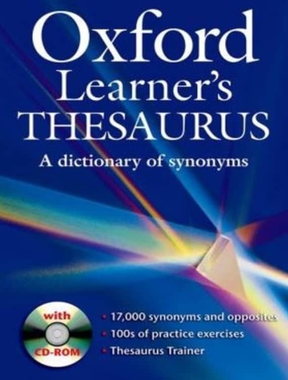 کتاب زبان آكسفورد لرنرز تزاروس Oxford Learner’s Thesaurus