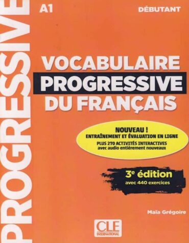 Vocabulaire progressif du français A1 book