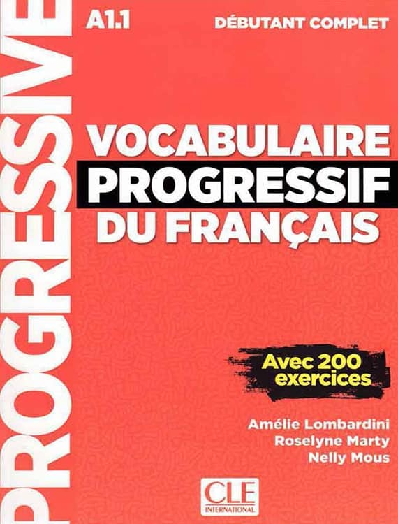 Vocabulaire progressif du français A1.1 book