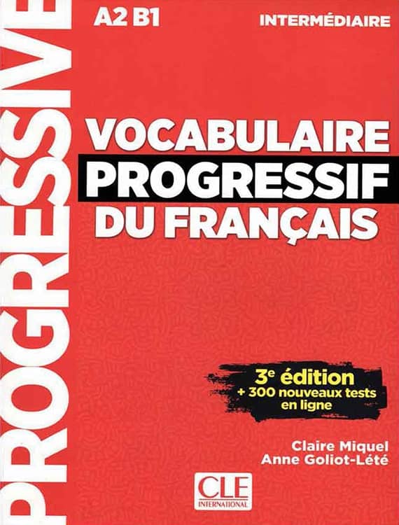 Vocabulaire progressif du français A2 B1 book