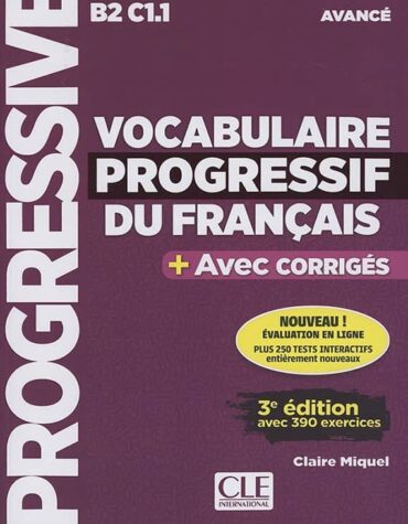 Vocabulaire progressif du français B2 C1.1 book
